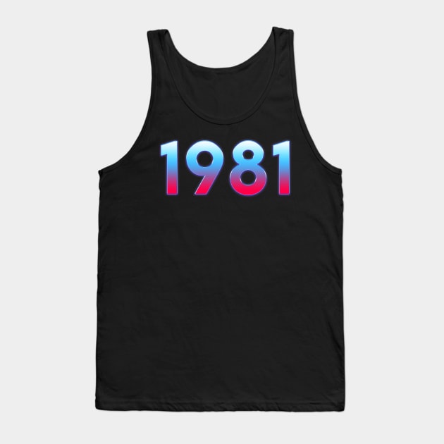 1981 Tank Top by maersky